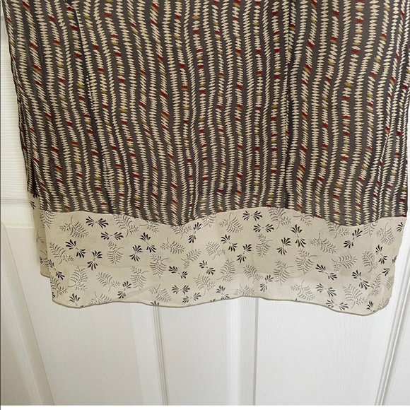 Johnny Was Sleeveless Dress With Slip Contrasting Hem And Trim Fits Like… - Picture 3 of 8